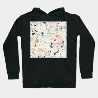 Pastel Terrazzo / Modern Texture Hoodie